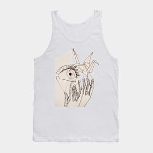 Eye Origami Tank Top